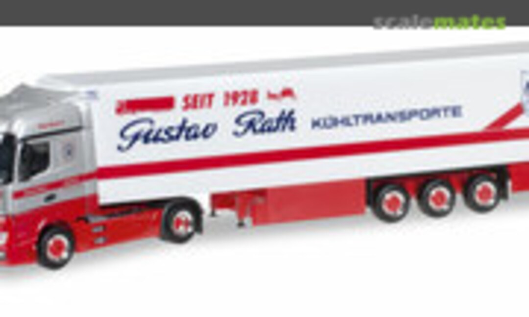Mercedes-Benz Actros Bigspace Kühlkoffer-Sattelzug &quot;Gustav Rath Kühltransporte&quot; (Herpa 922111)