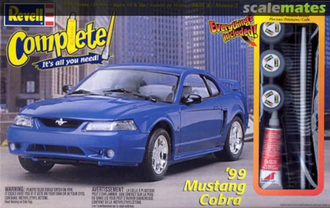 Boxart '99 Mustang Cobra 85-2151 Revell Boxart '99 Mustang Cobra 85-2151 Revell