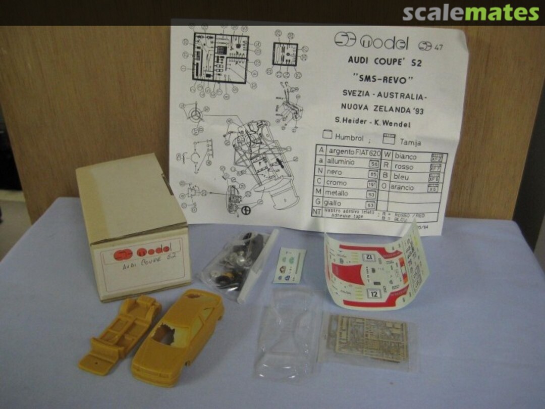 Boxart Audi Coupe S2 47 SC Models
