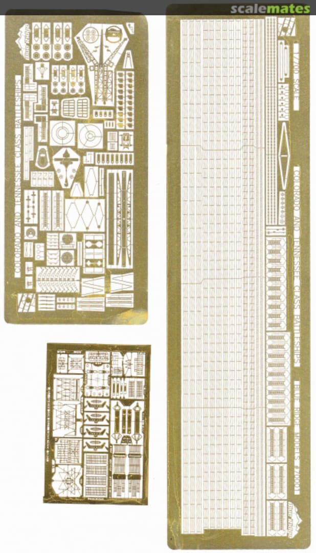 Boxart USS West Virginia, California & Tennessee Battleship Modernized Detail Set for TSM 788 Tom's Modelworks Boxart USS West Virginia, California & Tennessee Battleship Modernized Detail Set for TSM 788 Tom's Modelworks