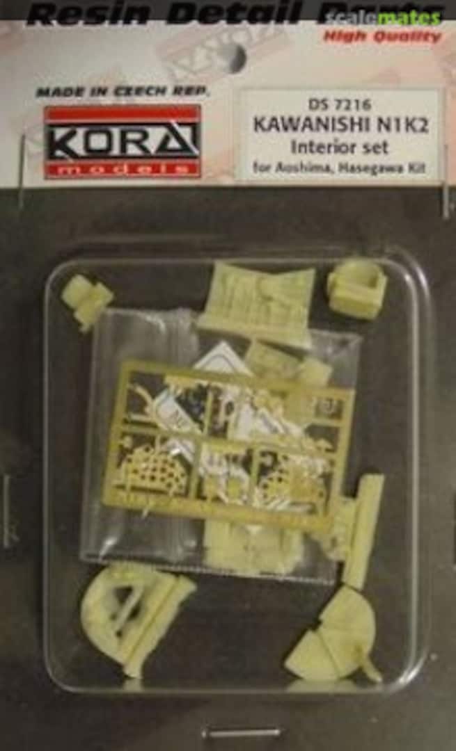 Boxart Kawanishi N1K2 Interior set DS7216 Kora Models Boxart Kawanishi N1K2 Interior set DS7216 Kora Models