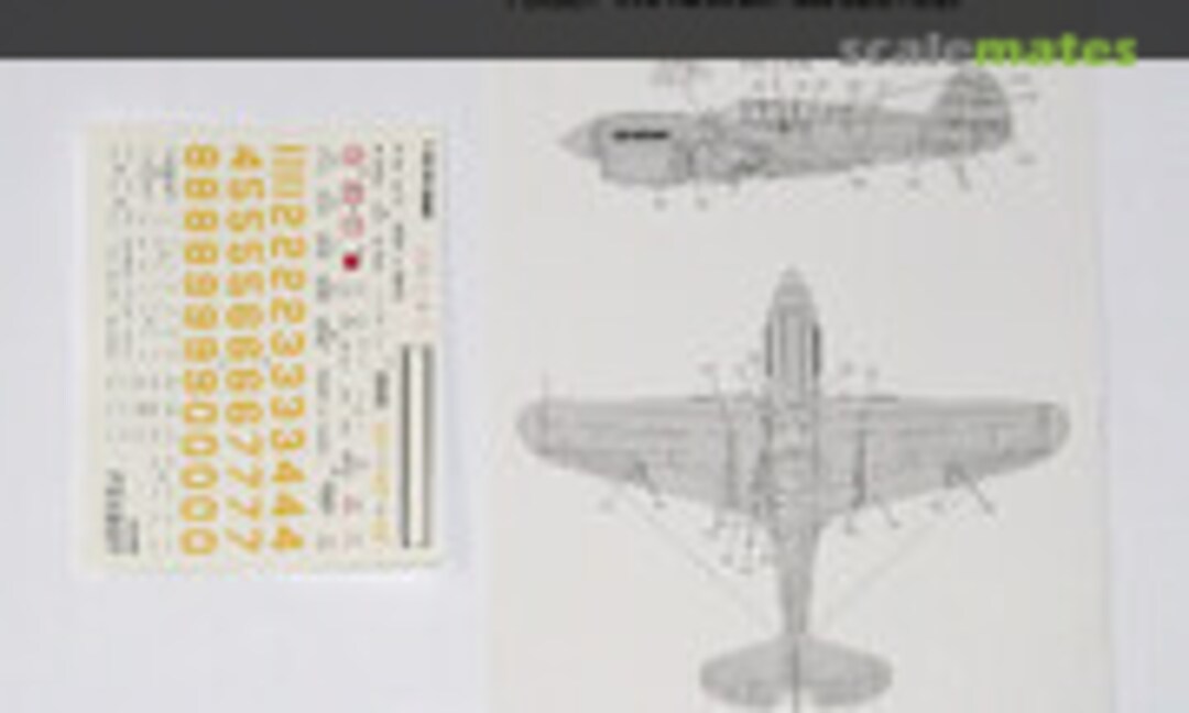 1:32 P-40E/M/K Stencils (Foxbot 32-011) 32-011