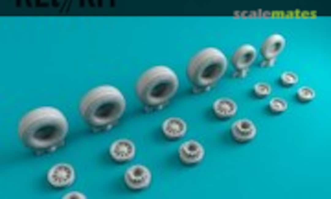 1:72 Airbus A320 - wheels set (ResKit RS72-0244) RS72-0244