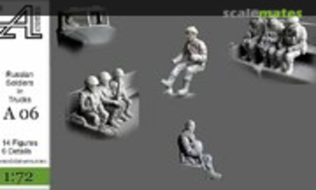 1:72 Russian Soldiers in Trucks (Alex Miniatures A06)
