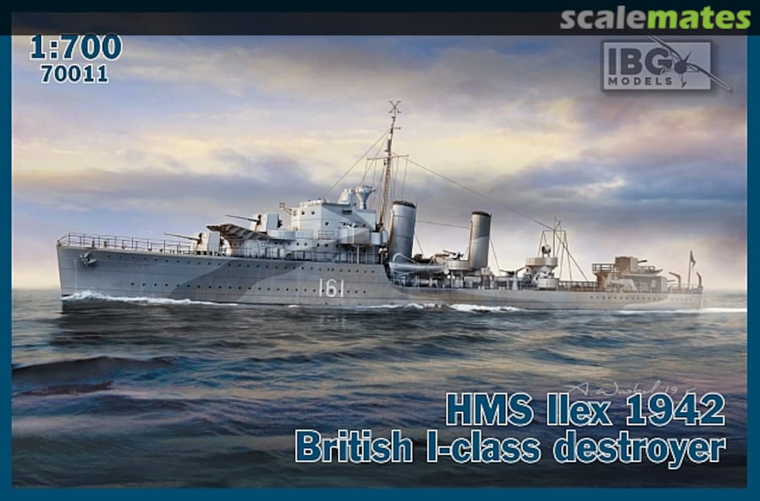 Boxart HMS Ilex 1942 70011 IBG Models Boxart HMS Ilex 1942 70011 IBG Models