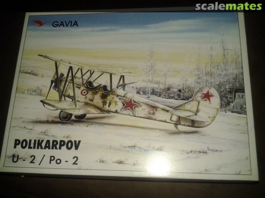 Boxart Polikarpov U-2/Po-2 002/0399 Gavia Boxart Polikarpov U-2/Po-2 002/0399 Gavia