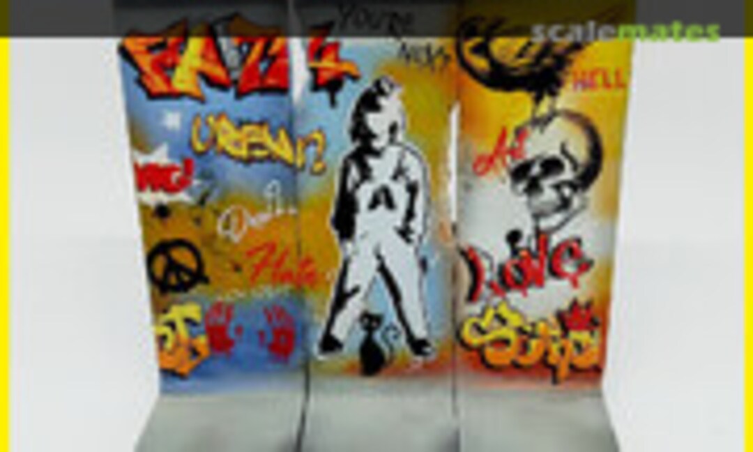 1:35 Damaged Berlin Wall (Alternity Miniatures AM54) AM54