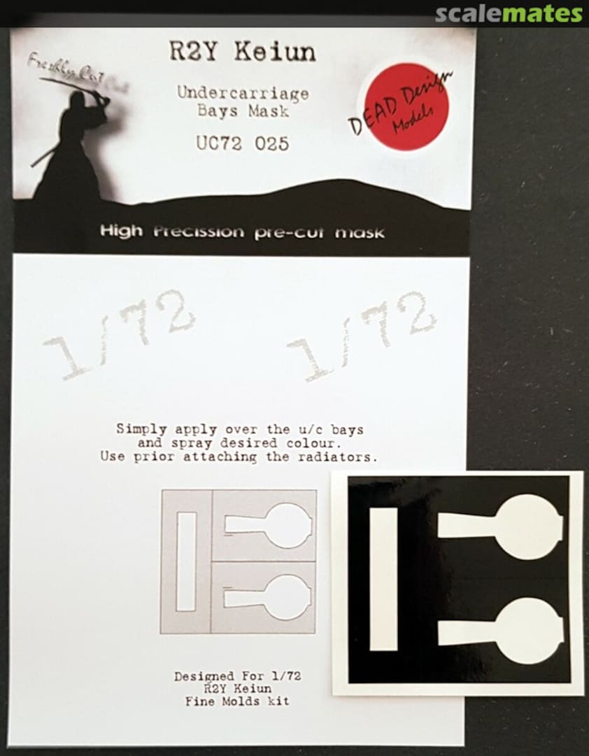 Boxart Yokosuka R2Y1 Keiun UC72025 DEAD Design Models Boxart Yokosuka R2Y1 Keiun UC72025 DEAD Design Models