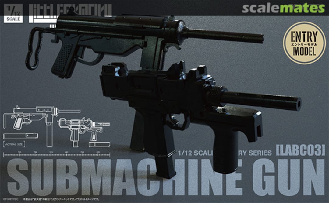 Boxart Submachine Gun LABC03 Tomytec Boxart Submachine Gun LABC03 Tomytec