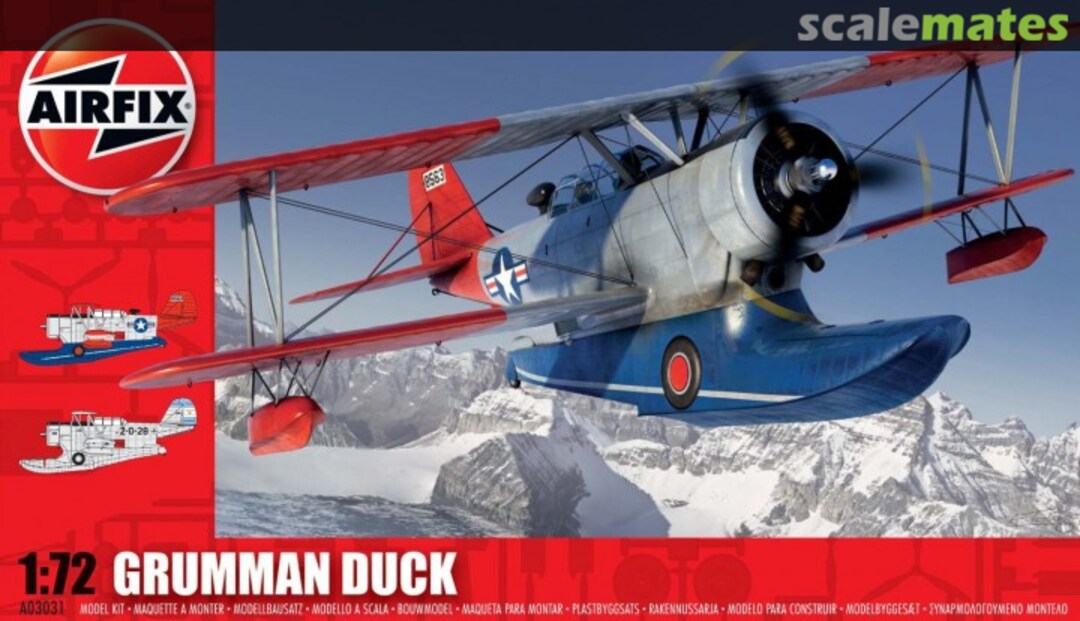 Boxart Grumman Duck A03031 Airfix Boxart Grumman Duck A03031 Airfix