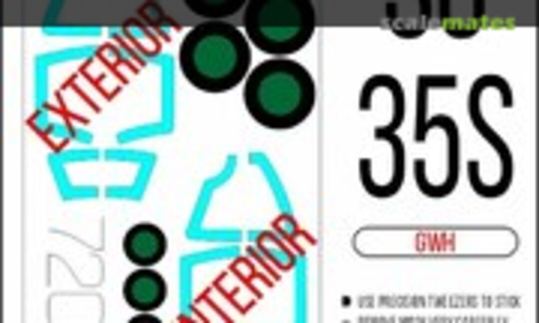 1:72 SU35S masks (SX-Art 72096) 72096