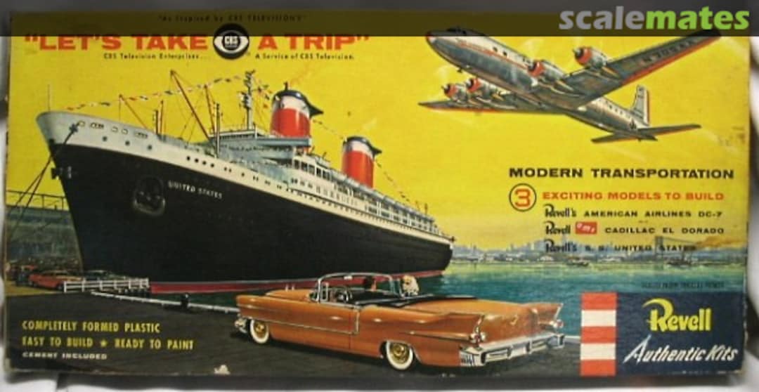Boxart Let's Take a Trip Gift Set G-335 Revell Boxart Let's Take a Trip Gift Set G-335 Revell