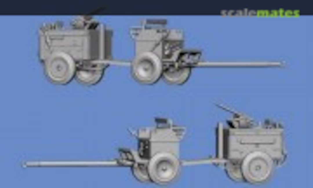 Flakwagen - Horse Drawn (Germania Figuren GF72-WW2-579a)