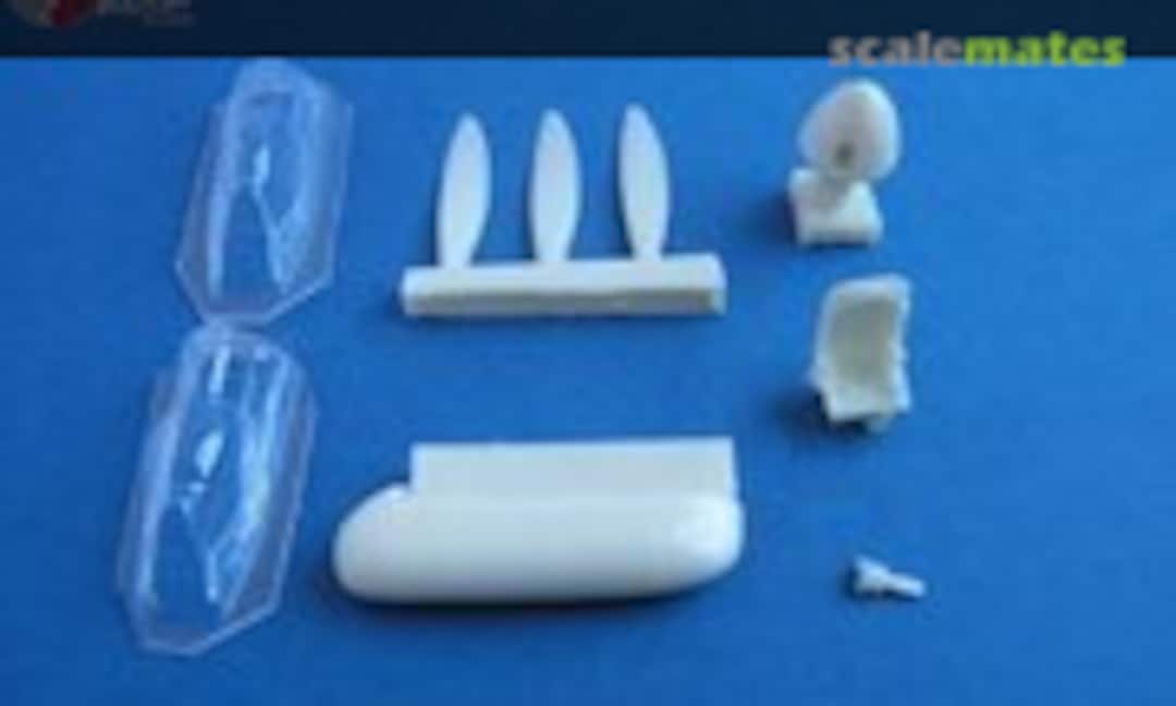 1:72 Spitfire Mk.IIA (LR) + vacu canopy (Pavla Models U72-42) U72-42