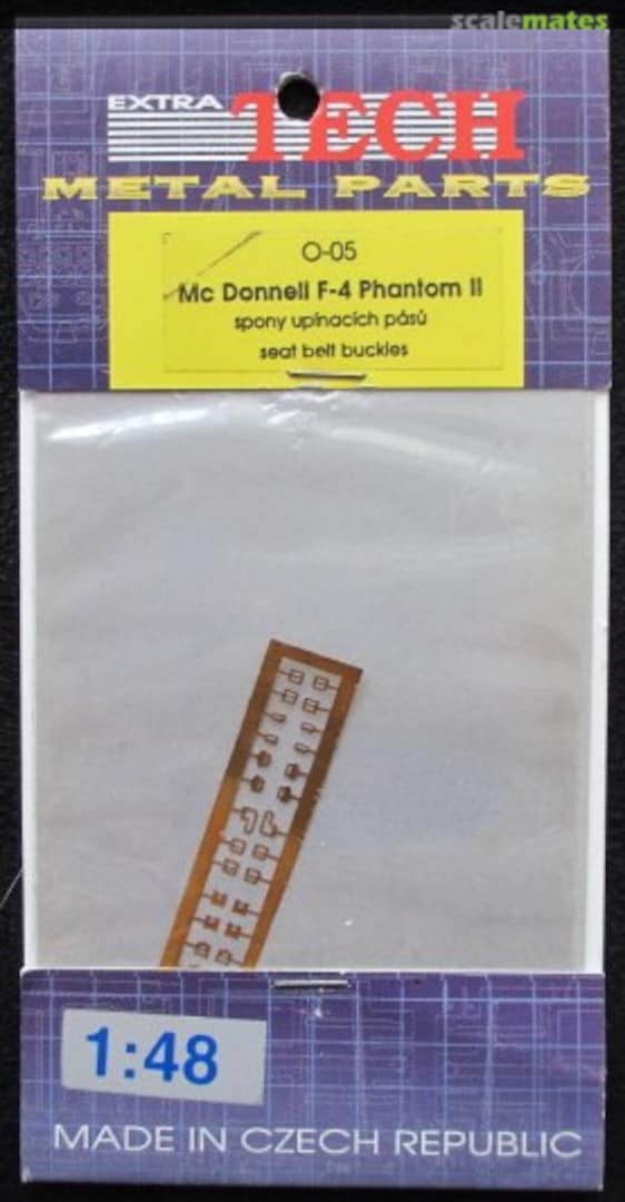 Boxart McDonnell Douglas F-4 Seat Buckles O-05 Extratech