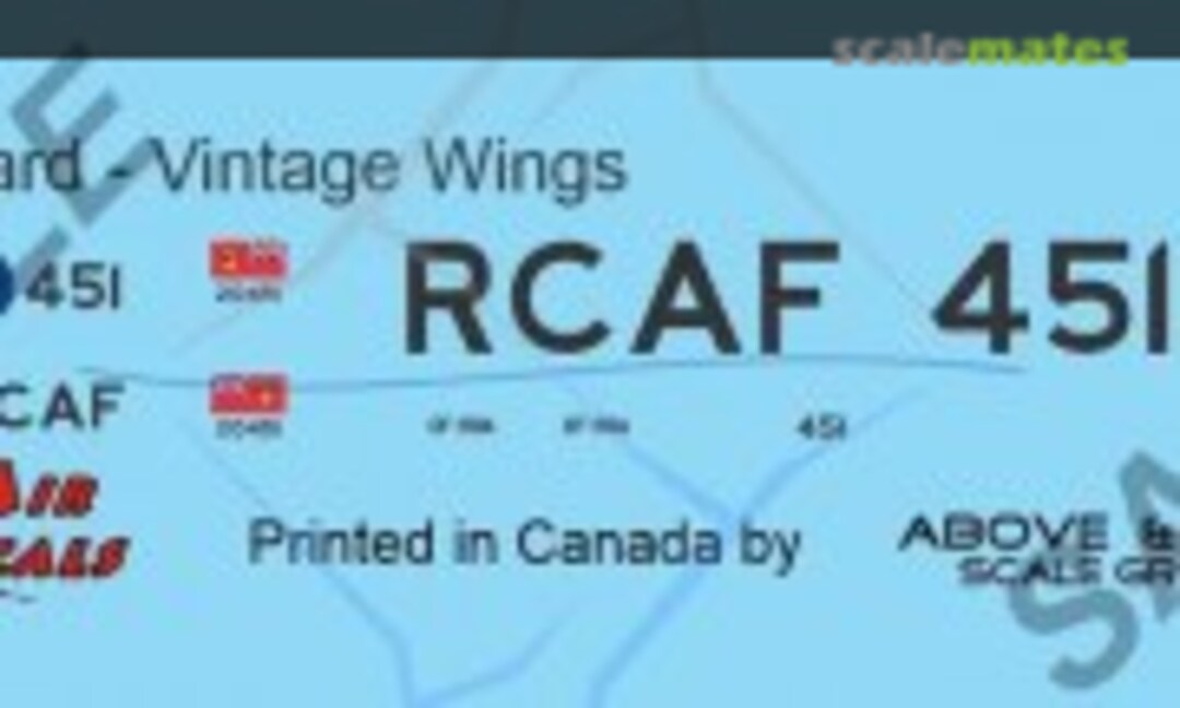 1:72 North American Harvard Mk. IV (Above & Below Graphics 345) 345