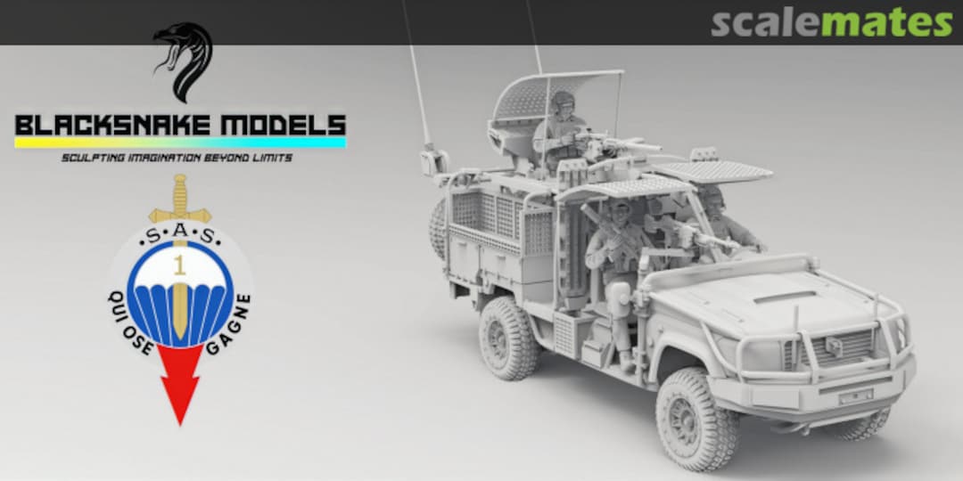 Boxart Crew VPS 2 French SAS (3pcs) PACK-CREW-04 BlackSnake Model