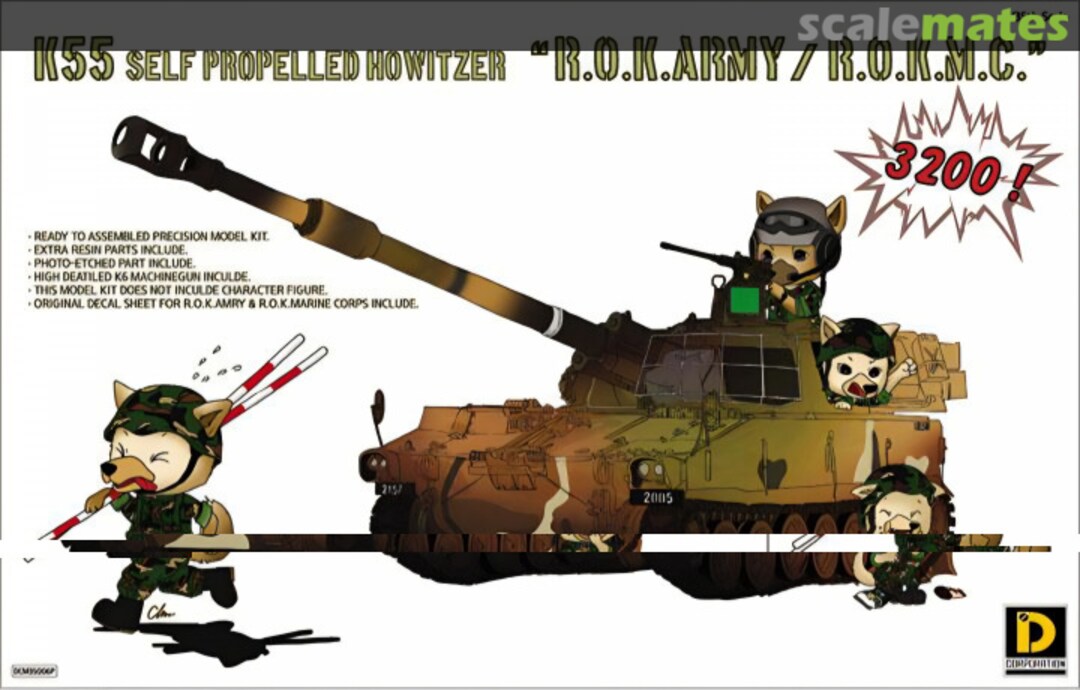 Boxart K55 Self Propelled Howizer DCM35006P D Corporation