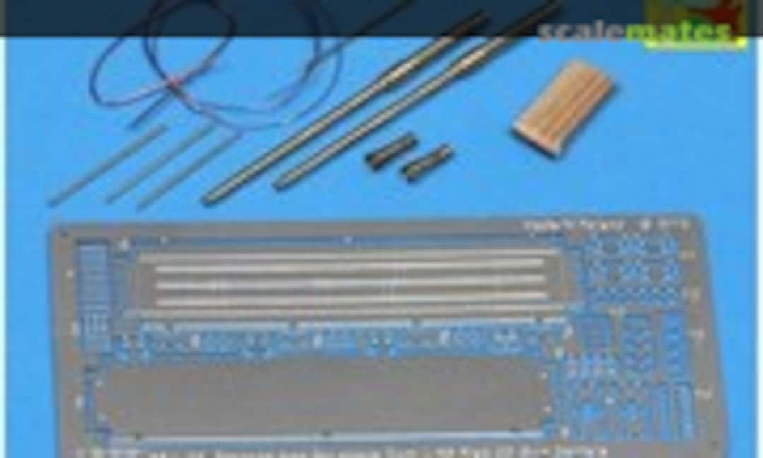 1:35 Set of 2 German spare 2cm L/65 Flak 38 gun barrels with storage box (Aber 35L089) 35L089