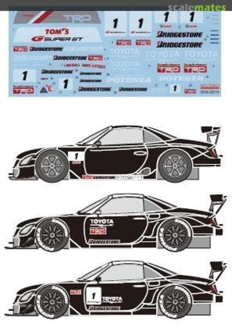Boxart Lexus SC Test Car SHK-D019 Shunko Models Boxart Lexus SC Test Car SHK-D019 Shunko Models