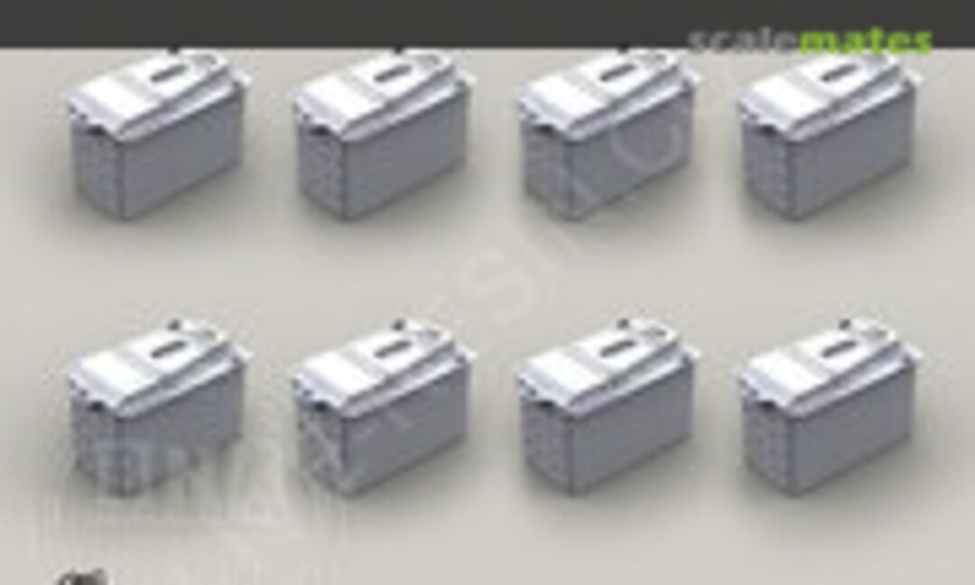 1:35 M240H Dillon Aero standard 200 round ammunition can (Live Resin LRE-35166) LRE-35166