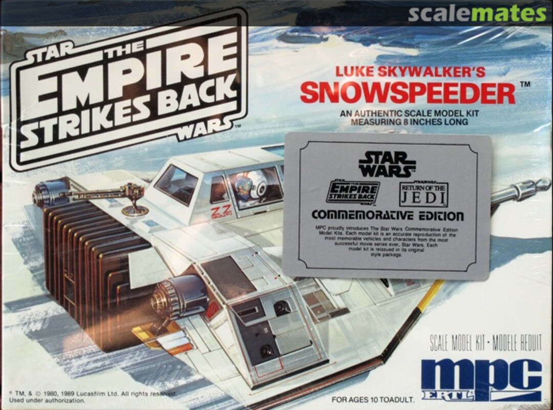 Boxart Luke Skywalker's Snowspeeder 8914 AMT/ERTL