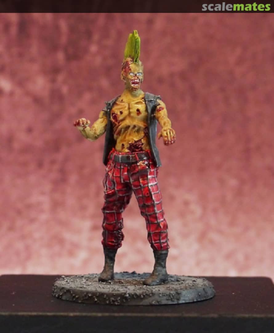 Boxart Zombie - Biker/Punk NYD-Z006 Not Yet Dead Miniatures