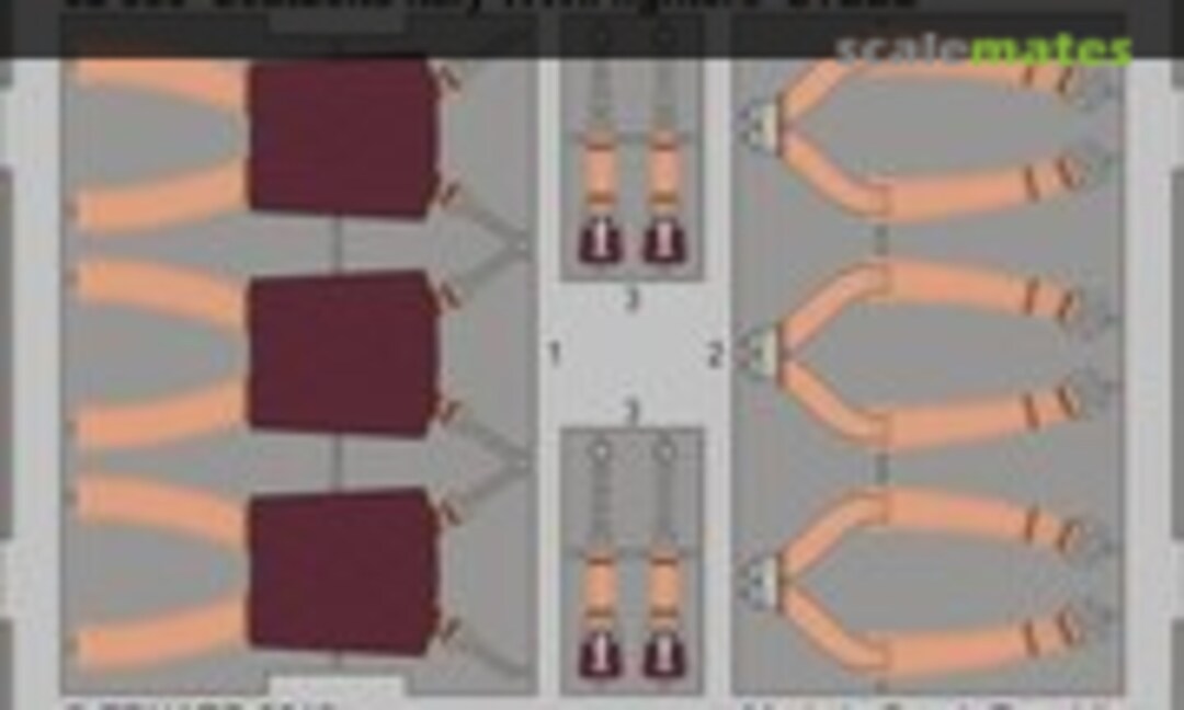 1:32 Seatbelts Italy WWII fighters STEEL (Eduard 32885)