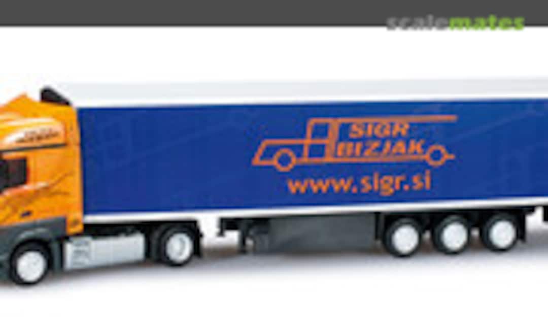 Mercedes-Benz Actros Streamspace Kühlkoffer-Sattelzug &quot;Sigr.Si&quot; (SI) (Herpa 303095)