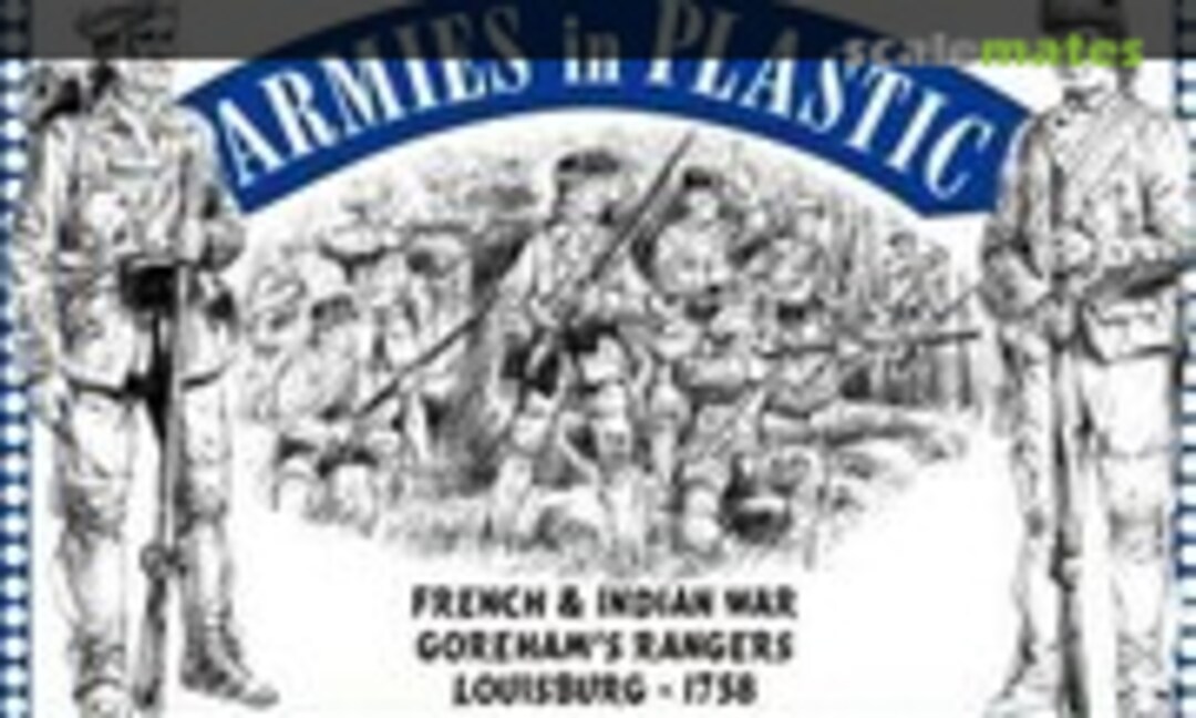 1:32 Louisburg 1758 Gorehams Rangers (Armies in Plastic 5551) 5551