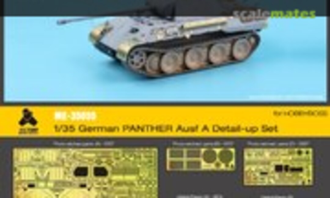 1:35 German Panther Ausf.A - Detail Up Set (Tetra Model Works ME-35055) ME-35055