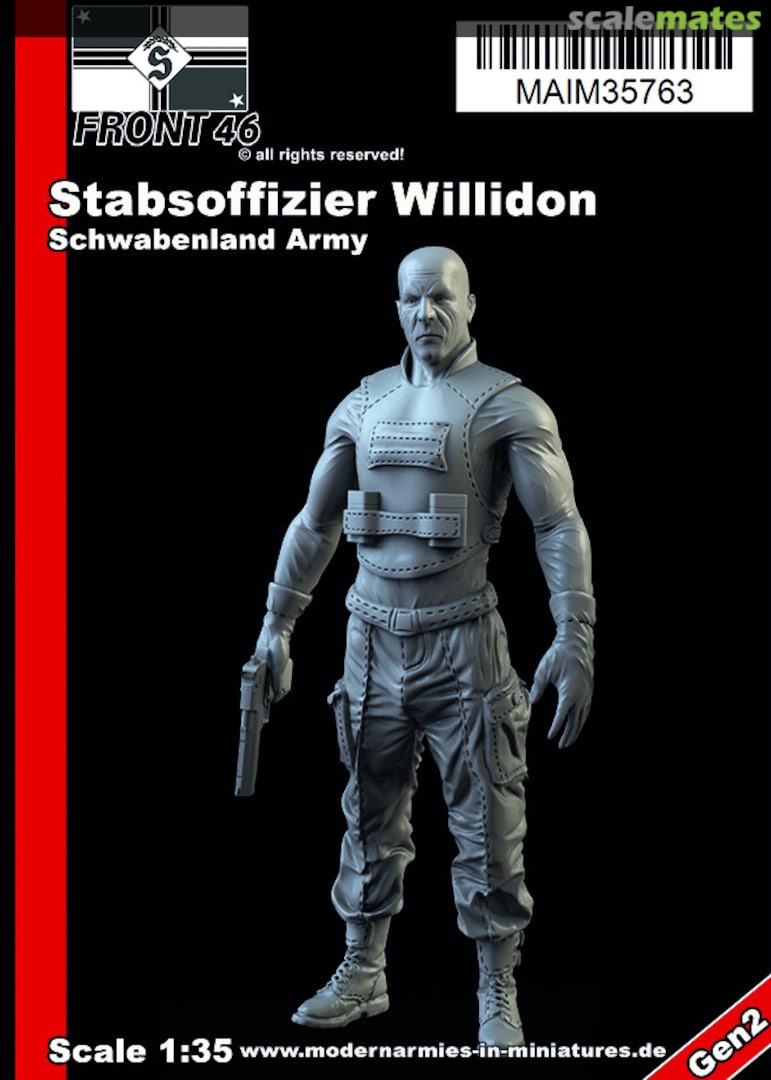 Boxart Stabsoffizier Willidon -Schwabenland Army- Front 46 MAIM35763 MAiM Boxart Stabsoffizier Willidon -Schwabenland Army- Front 46 MAIM35763 MAiM