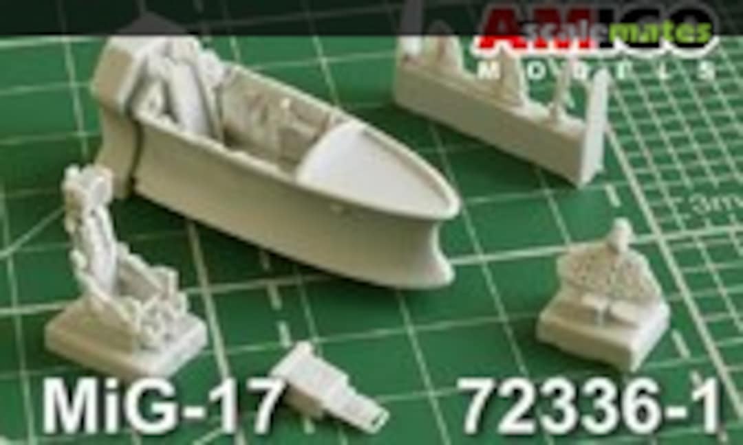 1:72 MiG-17F cockpit set with KK-2 ejection seat (Amigo Models 72336-1) 72336-1