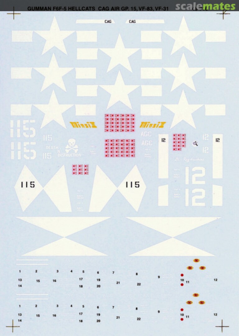 Boxart F6F-5 Hellcat 48-716 SuperScale International Boxart F6F-5 Hellcat 48-716 SuperScale International