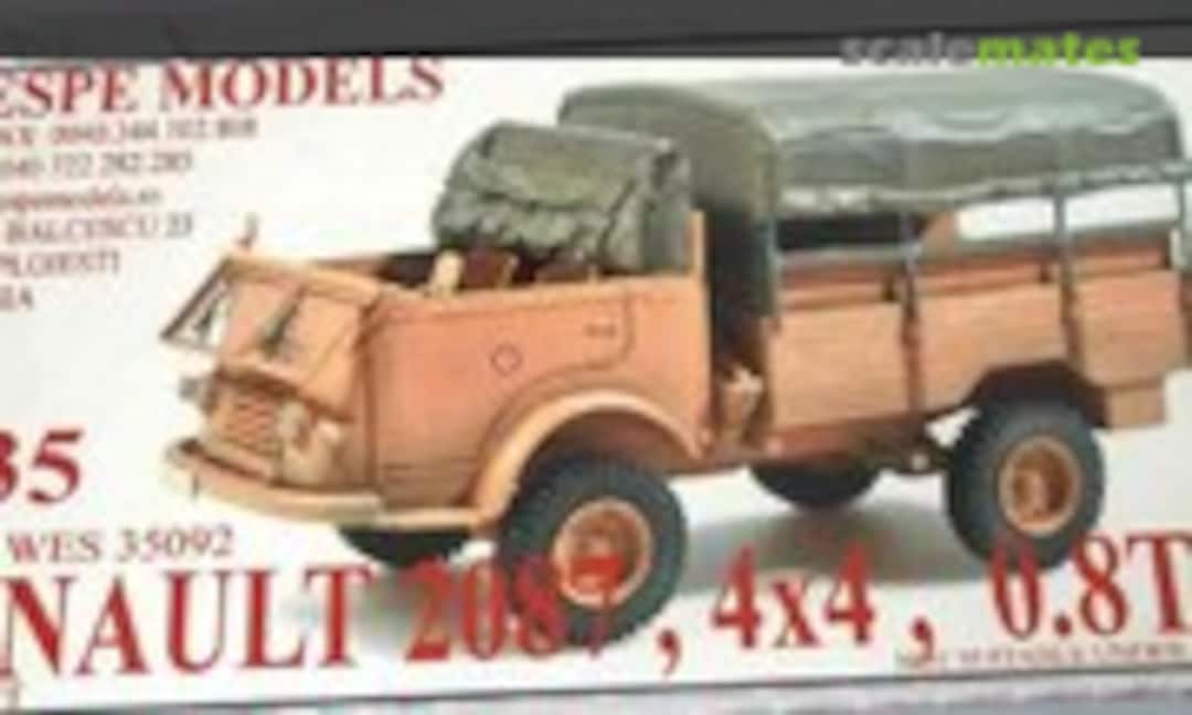 1:35 Renault 2087, 4x4, 0.8Ton (Wespe Models WES 35092) WES 35092