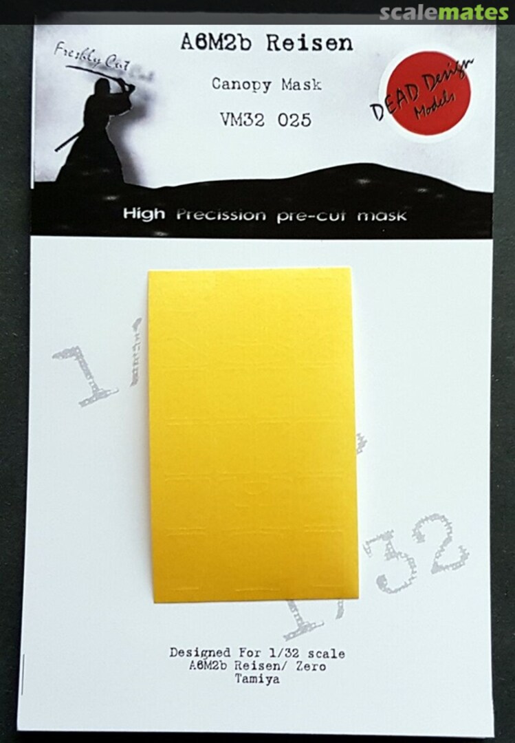 Boxart Mitsubishi A6M2b Reisen Masks VM32025 DEAD Design Models Boxart Mitsubishi A6M2b Reisen Masks VM32025 DEAD Design Models