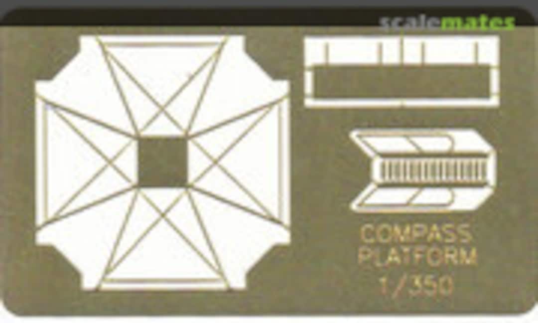 1:350 Titanic Compass Platform (Tom's Modelworks 3596) 3596