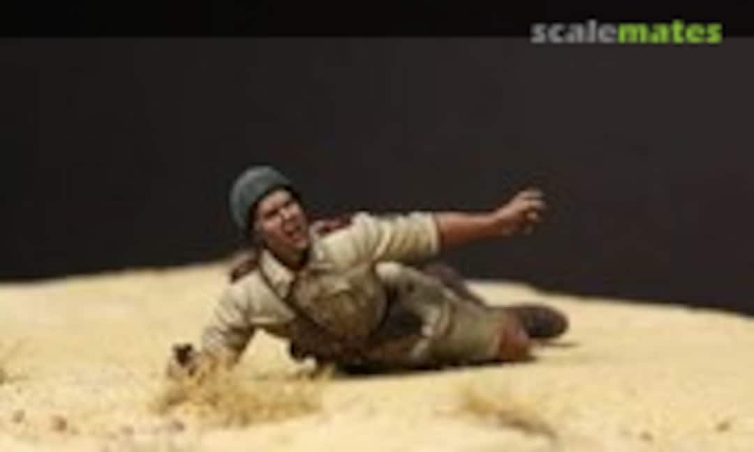 1:35 Italian Guastatori Officer in North Africa (SOGA Miniatures 35168) 35168