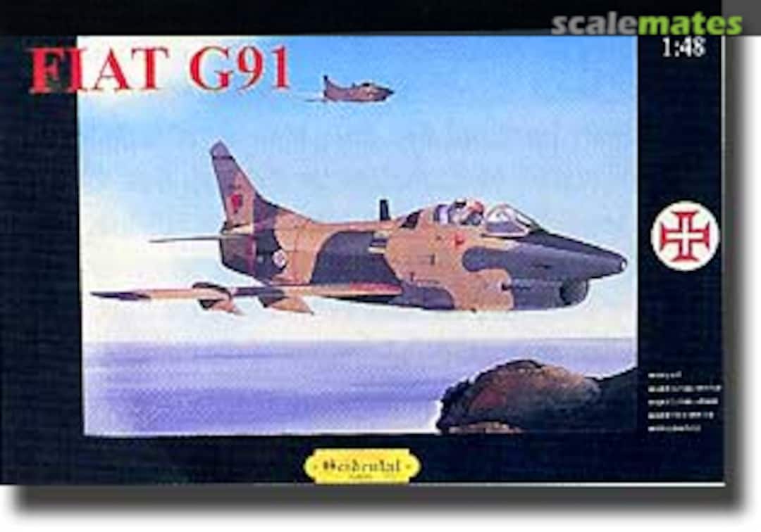 Boxart Fiat G.91 R3/R4 0203 Ocidental Réplicas Boxart Fiat G.91 R3/R4 0203 Ocidental Réplicas