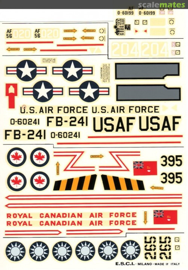 Boxart McDonnell F-101 Voodoo 98 ESCI Boxart McDonnell F-101 Voodoo 98 ESCI