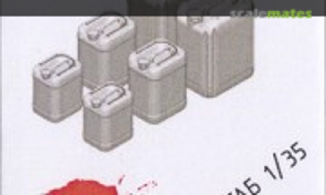 1:35 Set of plastic canisters (ZIPmaket 86001) 86001