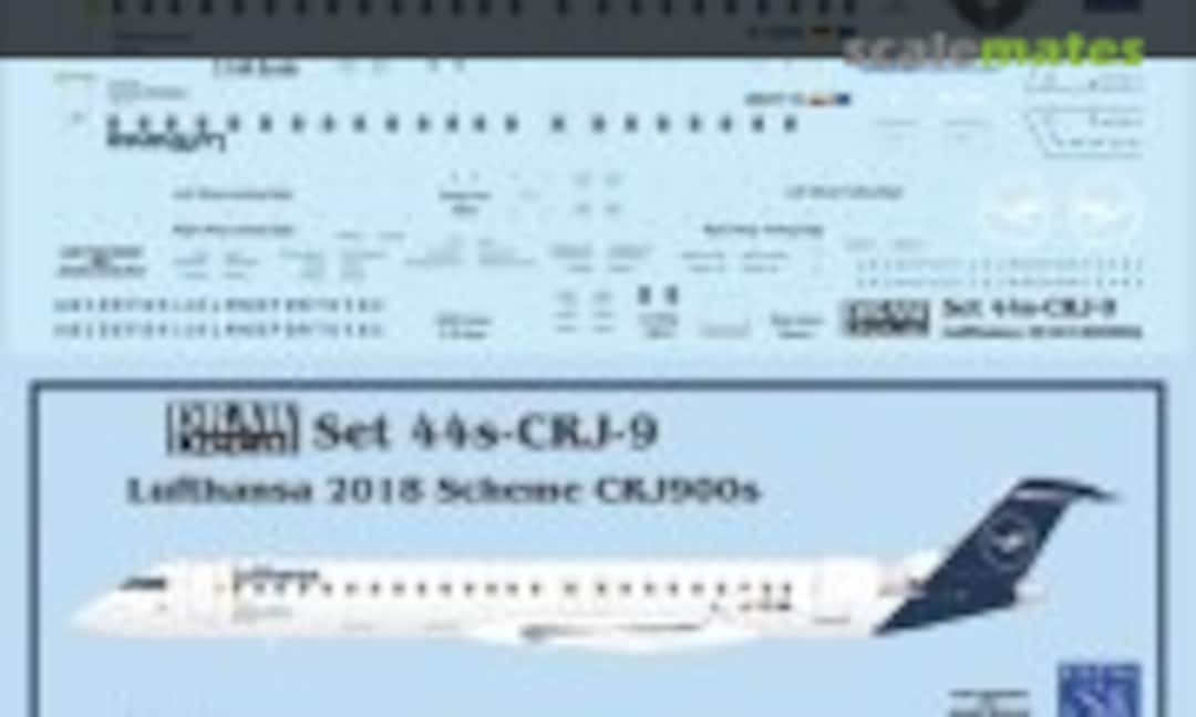 1:144 Lufthansa 2018 Scheme CRJ900s (Draw Decal 44-CRJ-9) 44-CRJ-9