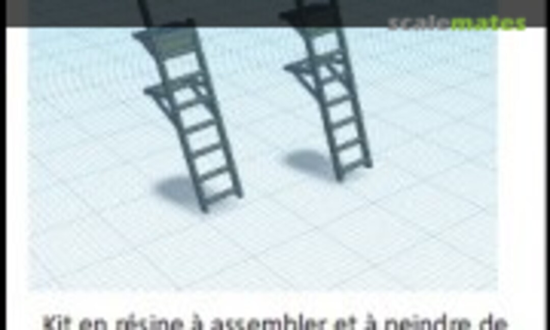 1:32 Echelles de servitude pour Mirage 2000 B D N (VMD25_3D 32-525) 32-525