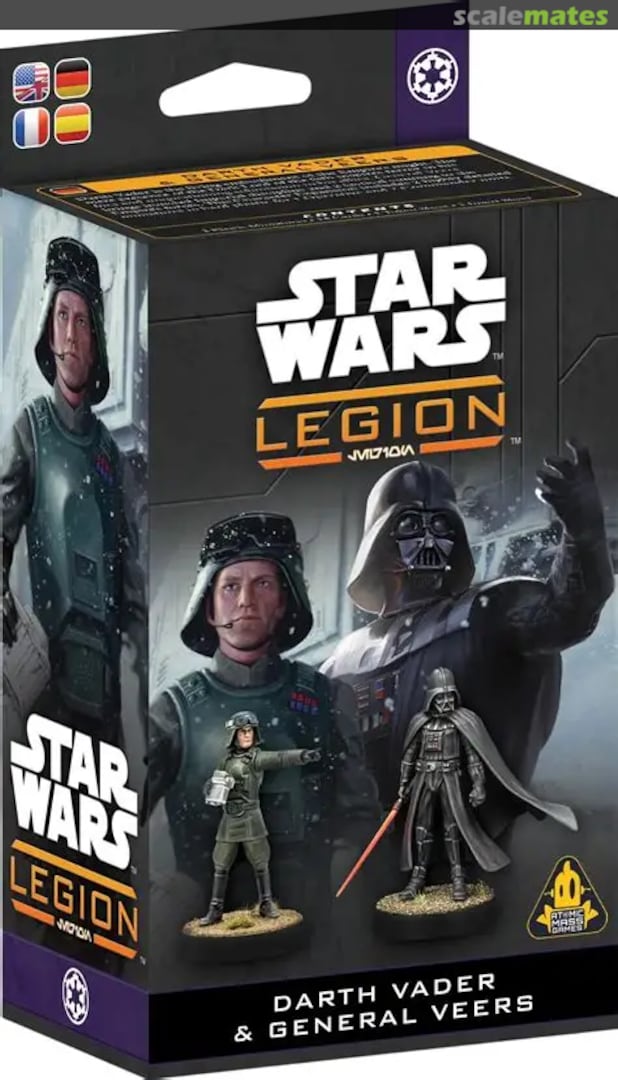 Boxart Commander Darth Vader and General Veers Atomic Mass Games Boxart Commander Darth Vader and General Veers Atomic Mass Games