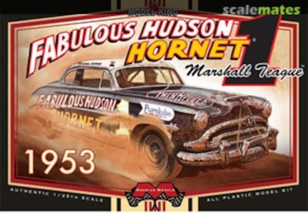 Boxart 1953 Fabulous Hudson Hornet Stock Car 1206-53 Moebius Models Boxart 1953 Fabulous Hudson Hornet Stock Car 1206-53 Moebius Models