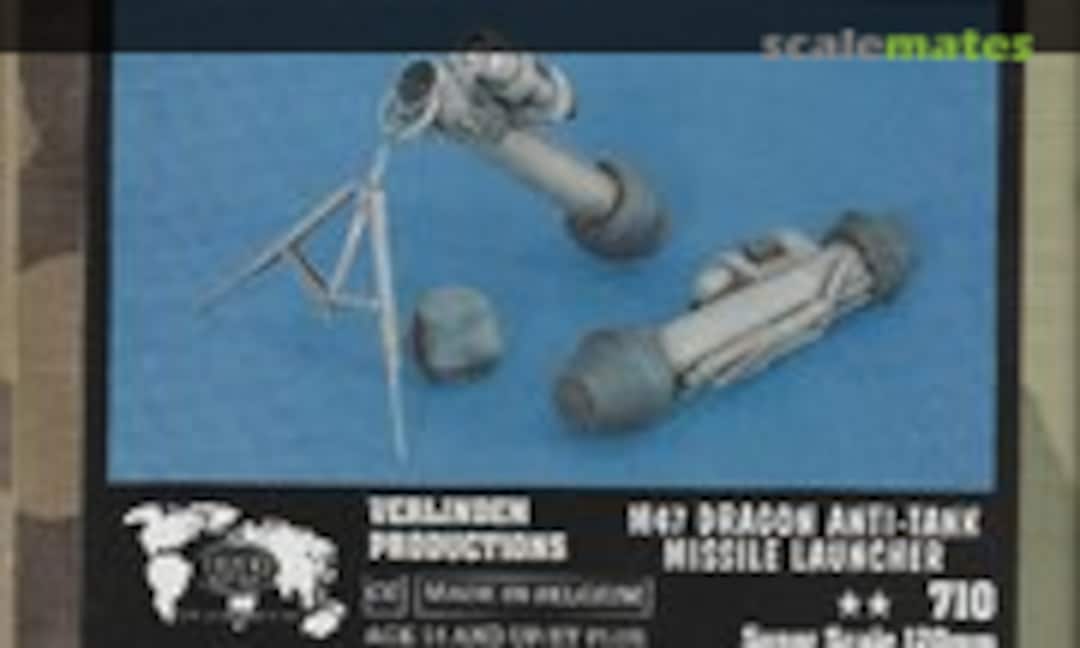 120mm M47 Dragon Anti-Tank Missile Launcher (Verlinden Productions 710) 710