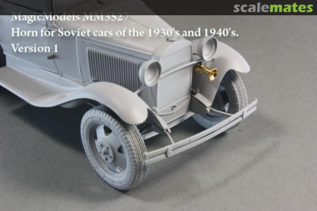 Boxart Horn for Soviet cars of the 1930s and 1940s MM3527 Magic Models Boxart Horn for Soviet cars of the 1930s and 1940s MM3527 Magic Models