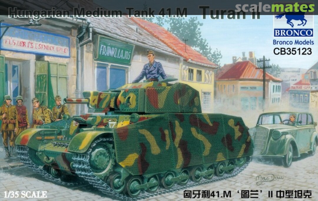 Boxart Medium Tank 41.M Turan II CB35123 Bronco Boxart Medium Tank 41.M Turan II CB35123 Bronco