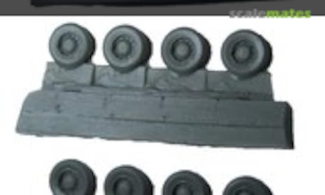 1:144 Tupolev Tu-154M Wheels (Bra.Z Models 4055)