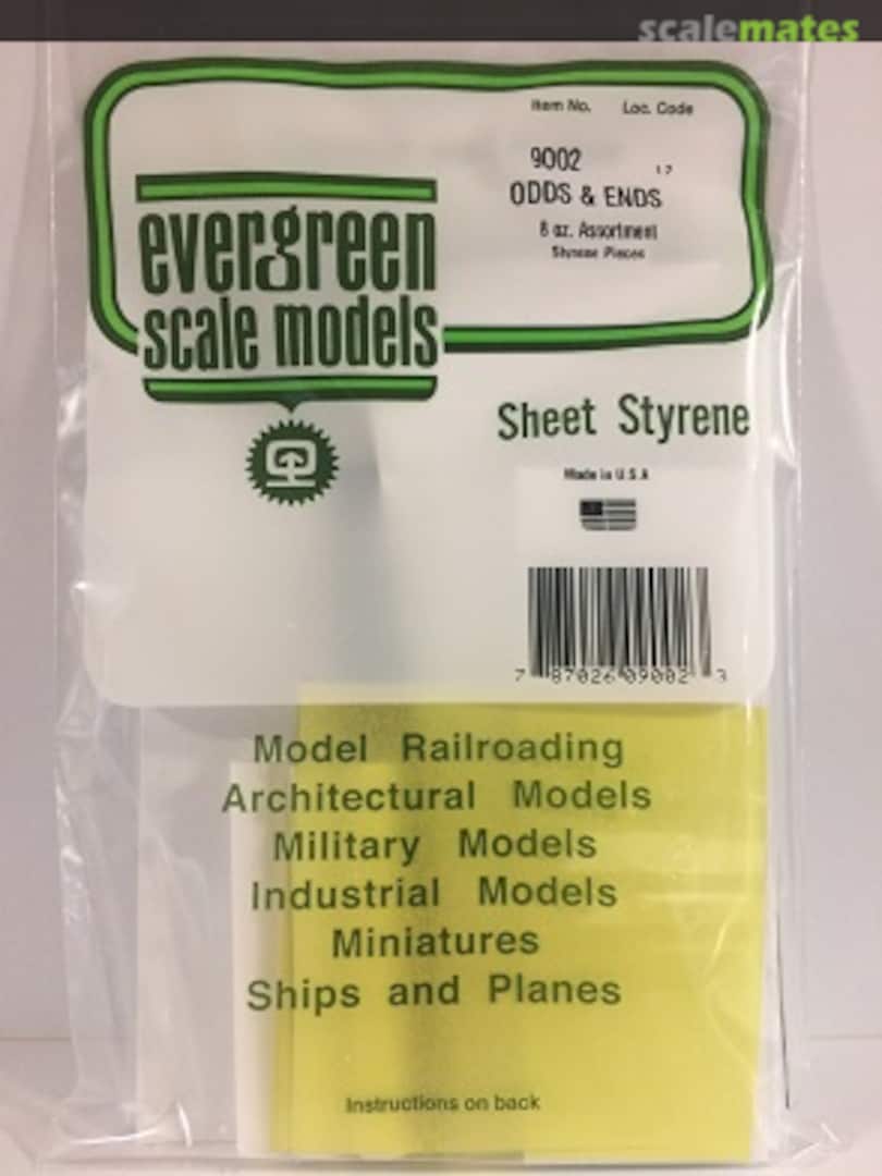 Boxart Odds & Ends 9002 Evergreen Scale Models Boxart Odds & Ends 9002 Evergreen Scale Models